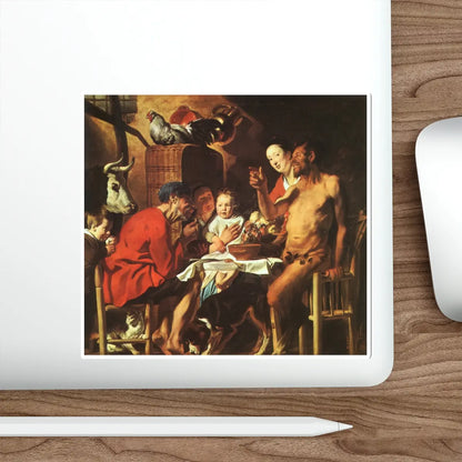 SKU:91601158311285837113 Sticker types:White Shape:Die-Cut Sizes:6" × 6"