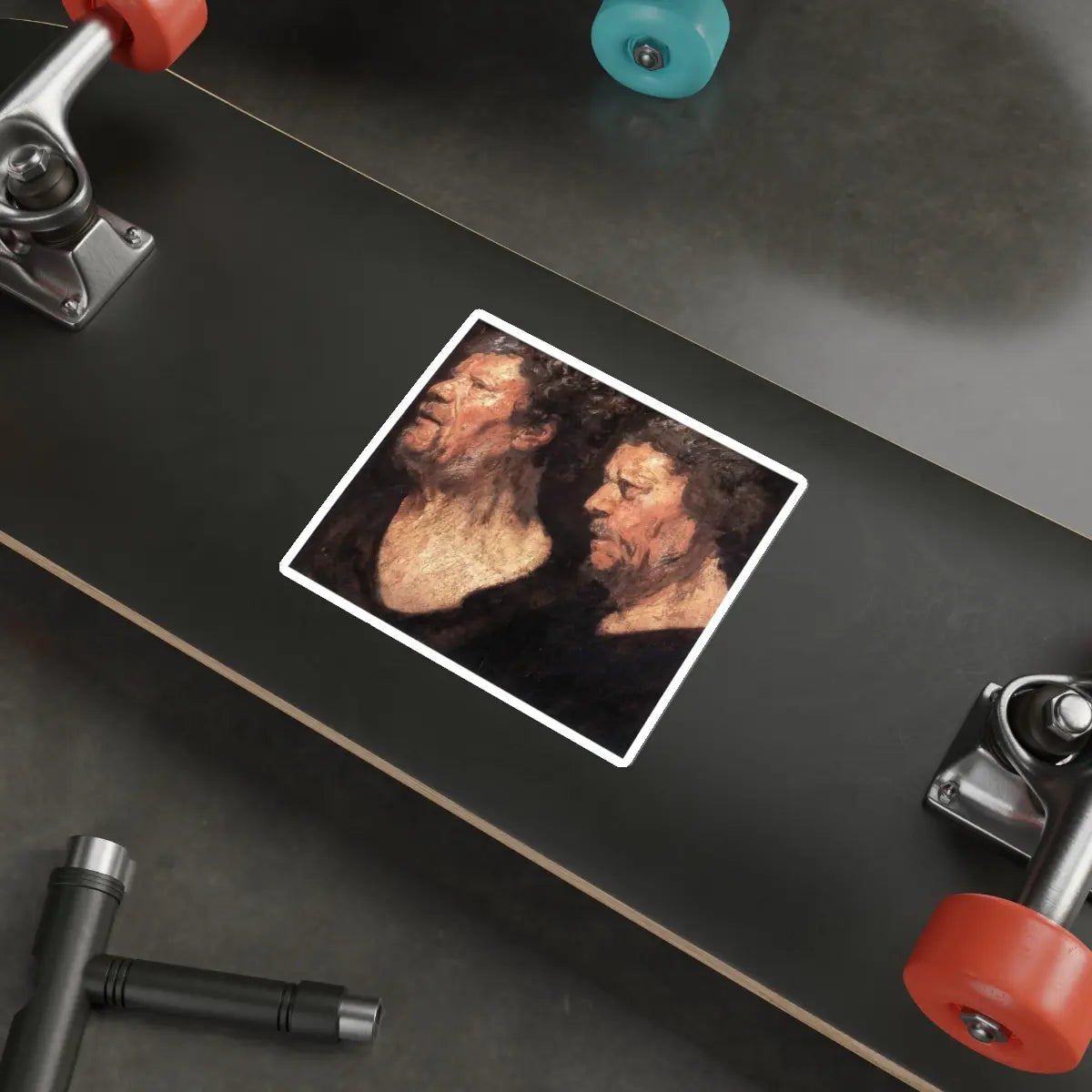 SKU:23708205234464968038 Sticker types:White Shape:Die-Cut Sizes:5" × 5"