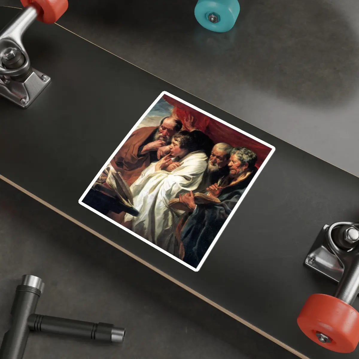 SKU:26489016592698827815 Sticker types:White Shape:Die-Cut Sizes:6" × 6"