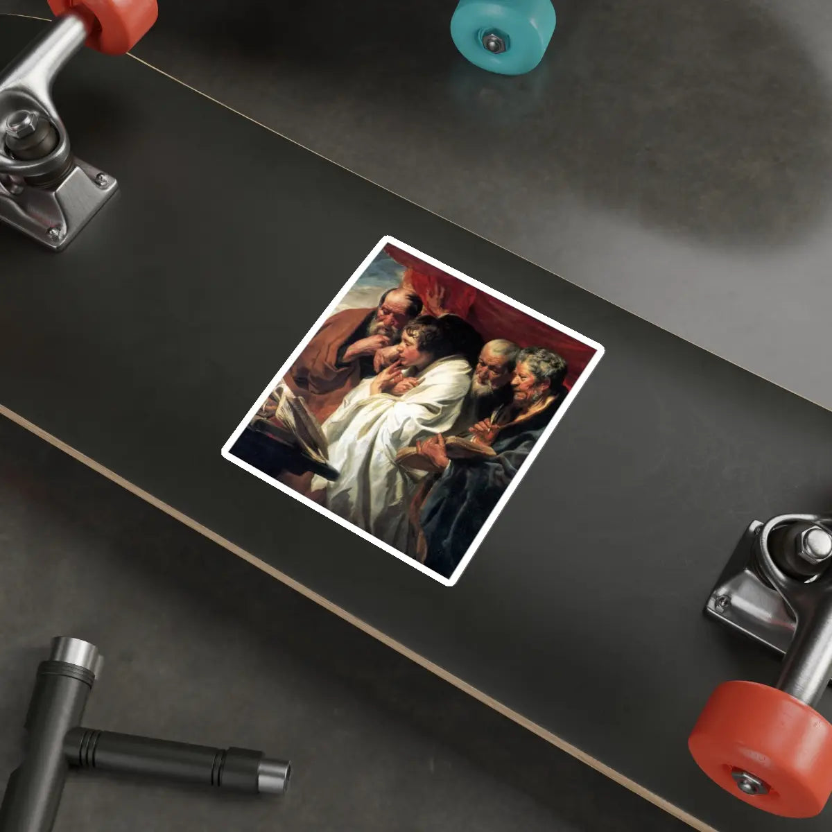 SKU:29669217365863056659 Sticker types:White Shape:Die-Cut Sizes:5" × 5"