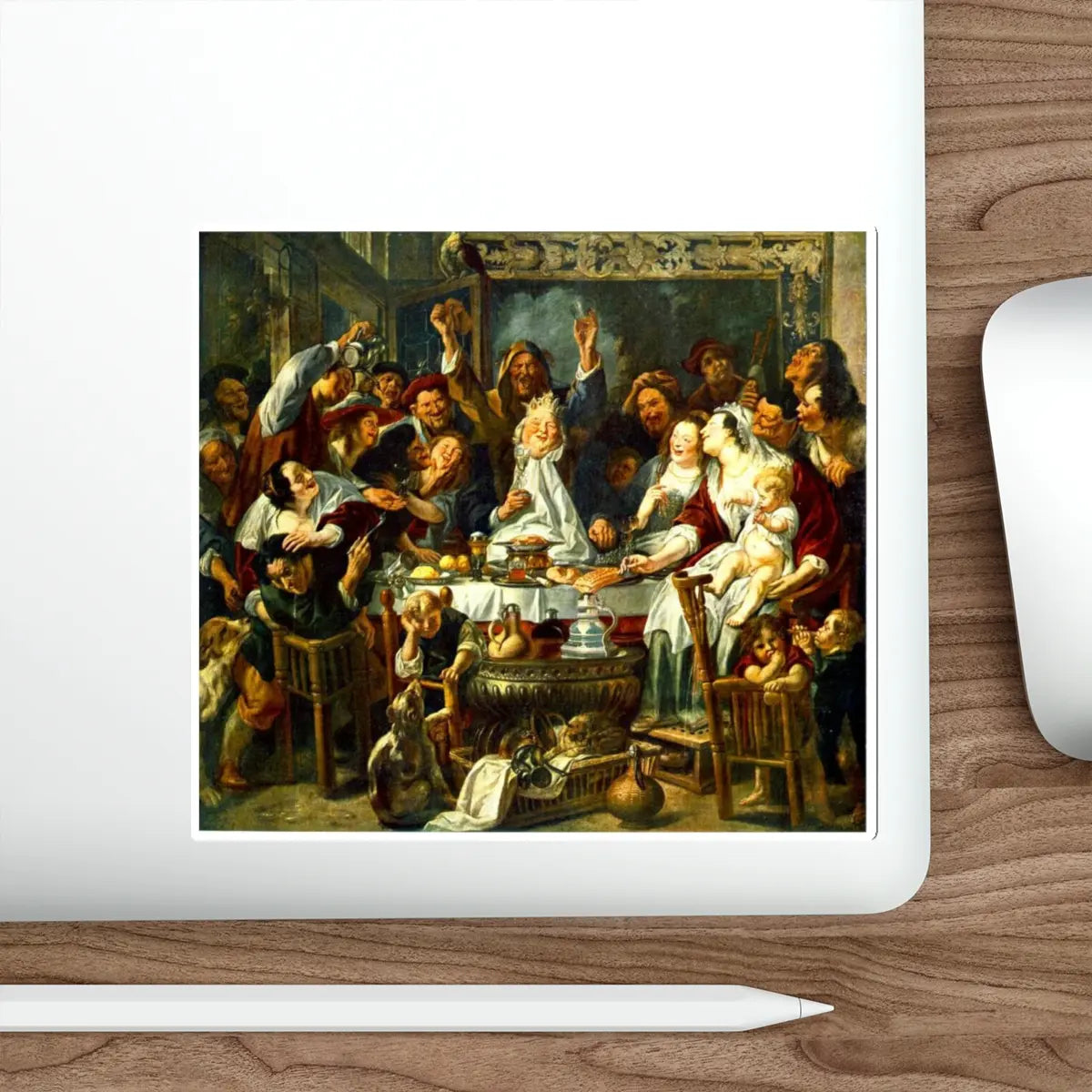 SKU:20480977698721954135 Sticker types:White Shape:Die-Cut Sizes:6" × 6"