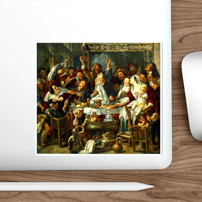 SKU:20480977698721954135 Sticker types:White Shape:Die-Cut Sizes:6" × 6"