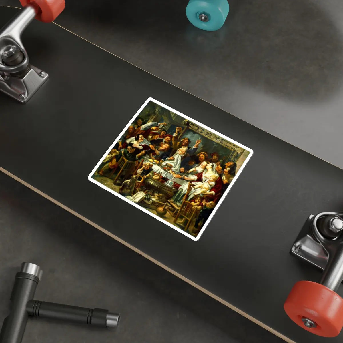 SKU:23400988675337734771 Sticker types:White Shape:Die-Cut Sizes:5" × 5"