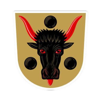 Joroinen.vaakuna (Finland) (Coat of Arms) STICKER Vinyl Kiss-Cut Decal 2 Inch White - The Sticker Space