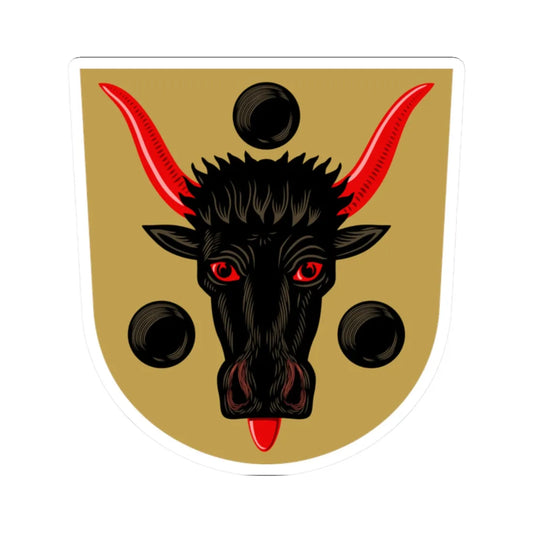 Joroinen.vaakuna (Finland) (Coat of Arms) STICKER Vinyl Kiss-Cut Decal 2 Inch White - The Sticker Space