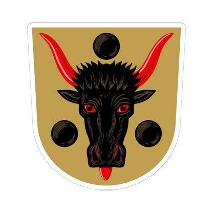 Joroinen.vaakuna (Finland) (Coat of Arms) STICKER Vinyl Kiss-Cut Decal 6 Inch White - The Sticker Space