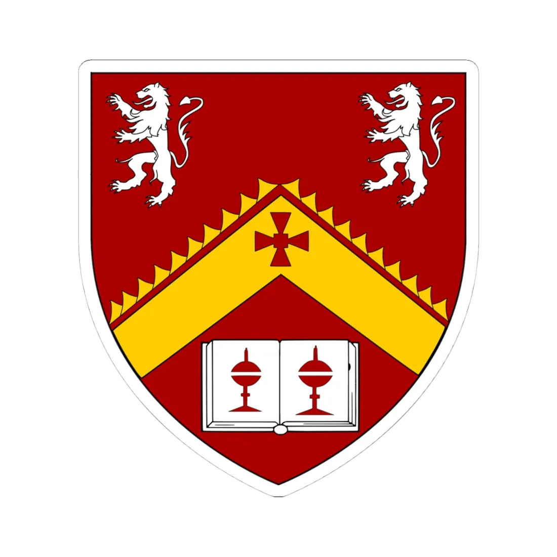 Josephine Butler (England) (Coat of Arms) STICKER Vinyl Kiss-Cut Decal 4 Inch White - The Sticker Space