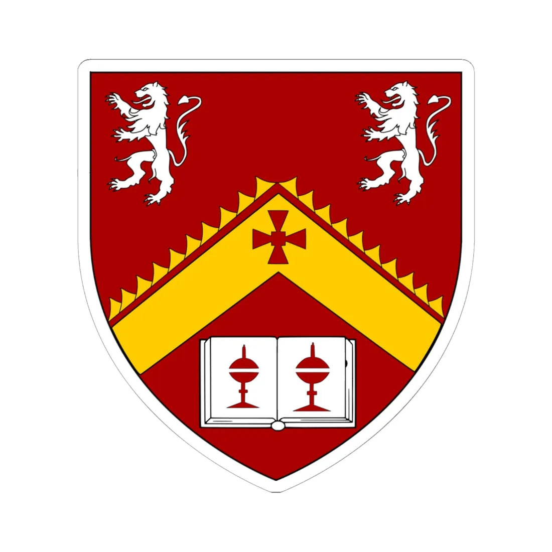 Josephine Butler (England) (Coat of Arms) STICKER Vinyl Kiss-Cut Decal 6 Inch White - The Sticker Space