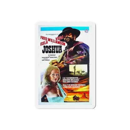 JOSHUA 1976 Movie Poster - Refrigerator Magnet 6 Inch Die-Cut - The Sticker Space