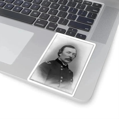 Joshua Thomas Owen, Head-and-Shoulders Portrait, Facing Right, in Uniform (U.S. Civil War) STICKER Vinyl Kiss-Cut Decal - The Sticker Space