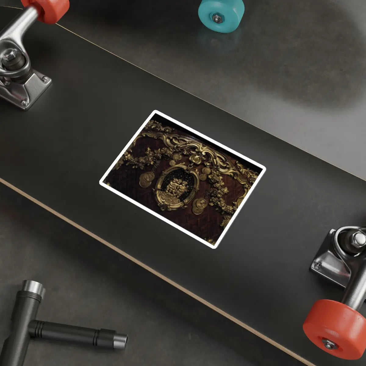 SKU:20781198503959317148 Sticker types:White Shape:Die-Cut Sizes:5" × 5"