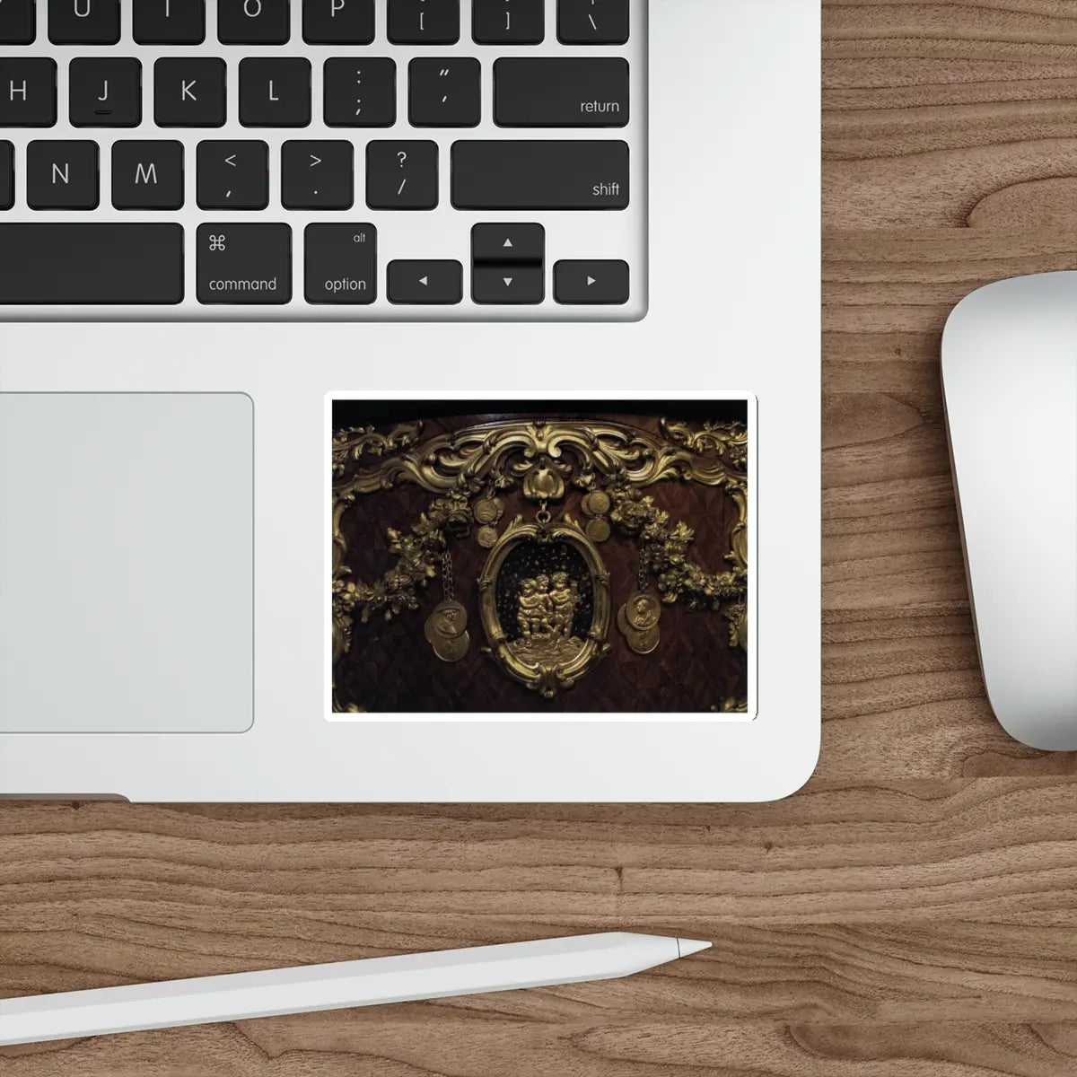 SKU:31762616449300099800 Sticker types:White Shape:Die-Cut Sizes:4" × 4"