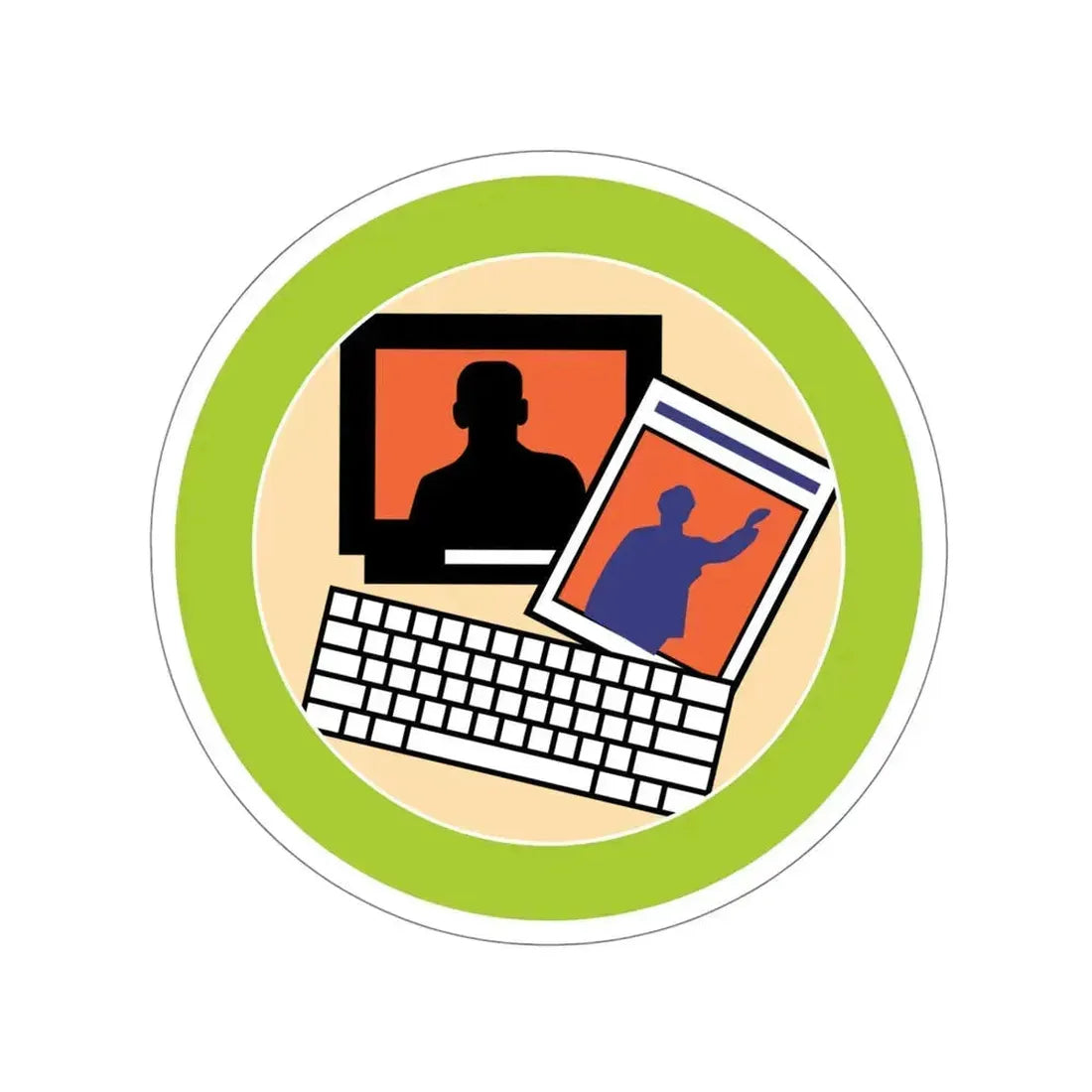 Journalism (Boy Scouts Merit Badge) STICKER Vinyl Die-Cut Decal 5 Inch - The Sticker Space