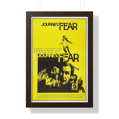 JOURNEY INTO FEAR 1975 - Framed Movie Poster-16″ x 24″-The Sticker Space