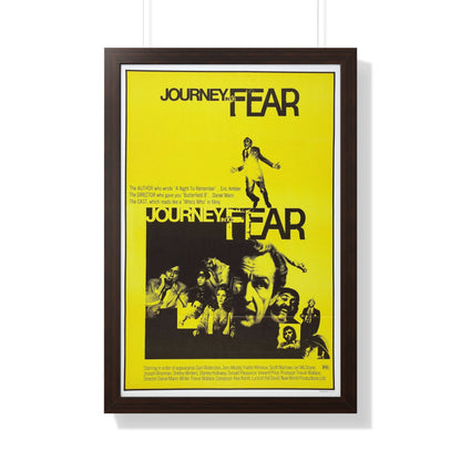 JOURNEY INTO FEAR 1975 - Framed Movie Poster-20" x 30"-The Sticker Space