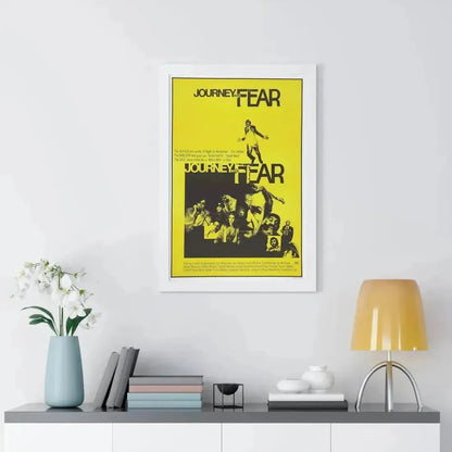 JOURNEY INTO FEAR 1975 - Framed Movie Poster - The Sticker Space