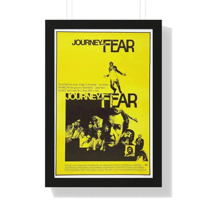 JOURNEY INTO FEAR 1975 - Framed Movie Poster - The Sticker Space