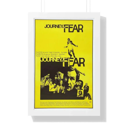 JOURNEY INTO FEAR 1975 - Framed Movie Poster - The Sticker Space