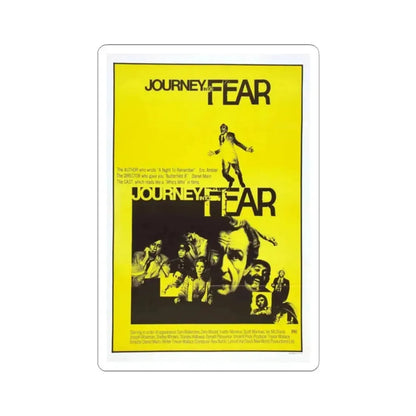 JOURNEY INTO FEAR 1975 Movie Poster - STICKER Vinyl Kiss-Cut Decal 2 Inch White - The Sticker Space