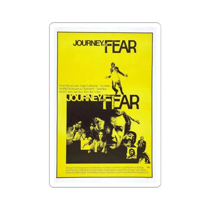 JOURNEY INTO FEAR 1975 Movie Poster - STICKER Vinyl Kiss-Cut Decal 6 Inch White - The Sticker Space