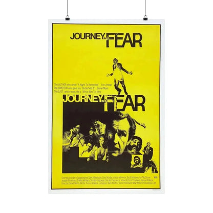 JOURNEY INTO FEAR 1975 - Paper Movie Poster 20″ x 30″ Matte - The Sticker Space