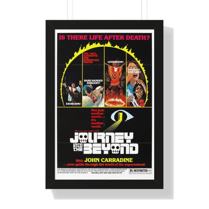 JOURNEY INTO THE BEYOND 1975 - Framed Movie Poster-16″ x 24″-The Sticker Space