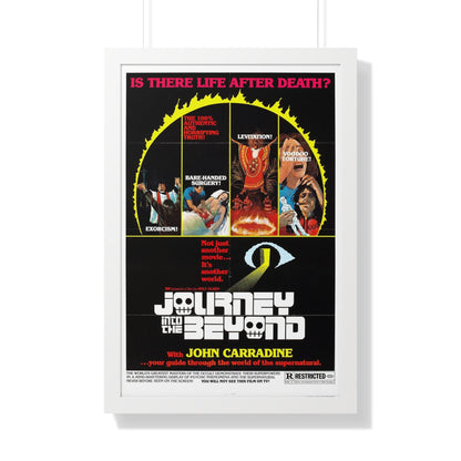 JOURNEY INTO THE BEYOND 1975 - Framed Movie Poster-20" x 30"-The Sticker Space