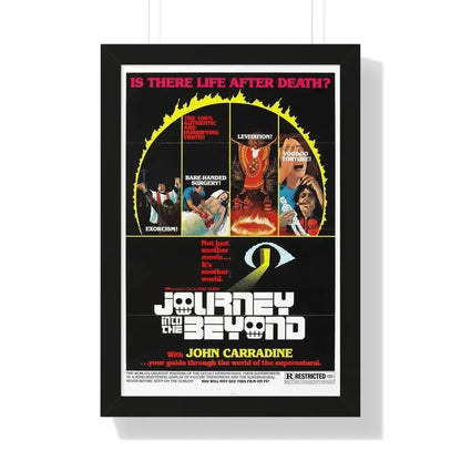 JOURNEY INTO THE BEYOND 1975 - Framed Movie Poster - The Sticker Space