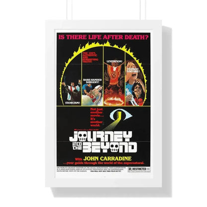 JOURNEY INTO THE BEYOND 1975 - Framed Movie Poster - The Sticker Space