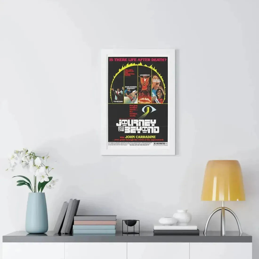 JOURNEY INTO THE BEYOND 1975 - Framed Movie Poster - The Sticker Space