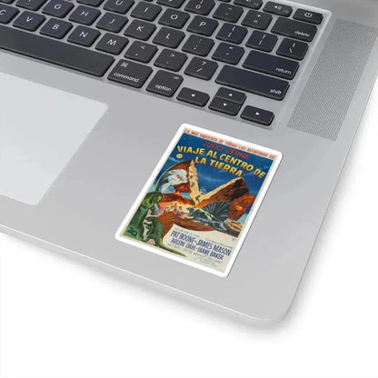 JOURNEY TO THE CENTER OF THE EARTH (MEXICAN) 1959 Movie Poster - STICKER Vinyl Kiss-Cut Decal - The Sticker Space