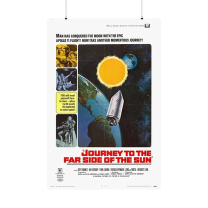 JOURNEY TO THE FAR SIDE OF THE SUN 1969 - Paper Movie Poster 36" x 54" Matte - The Sticker Space