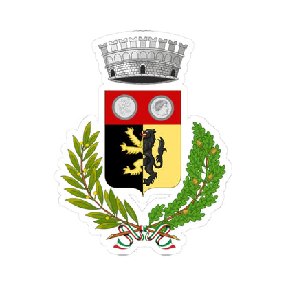 Jovençan-Stemma (Italy) (Coat of Arms) STICKER Vinyl Kiss-Cut Decal 3 Inch White - The Sticker Space