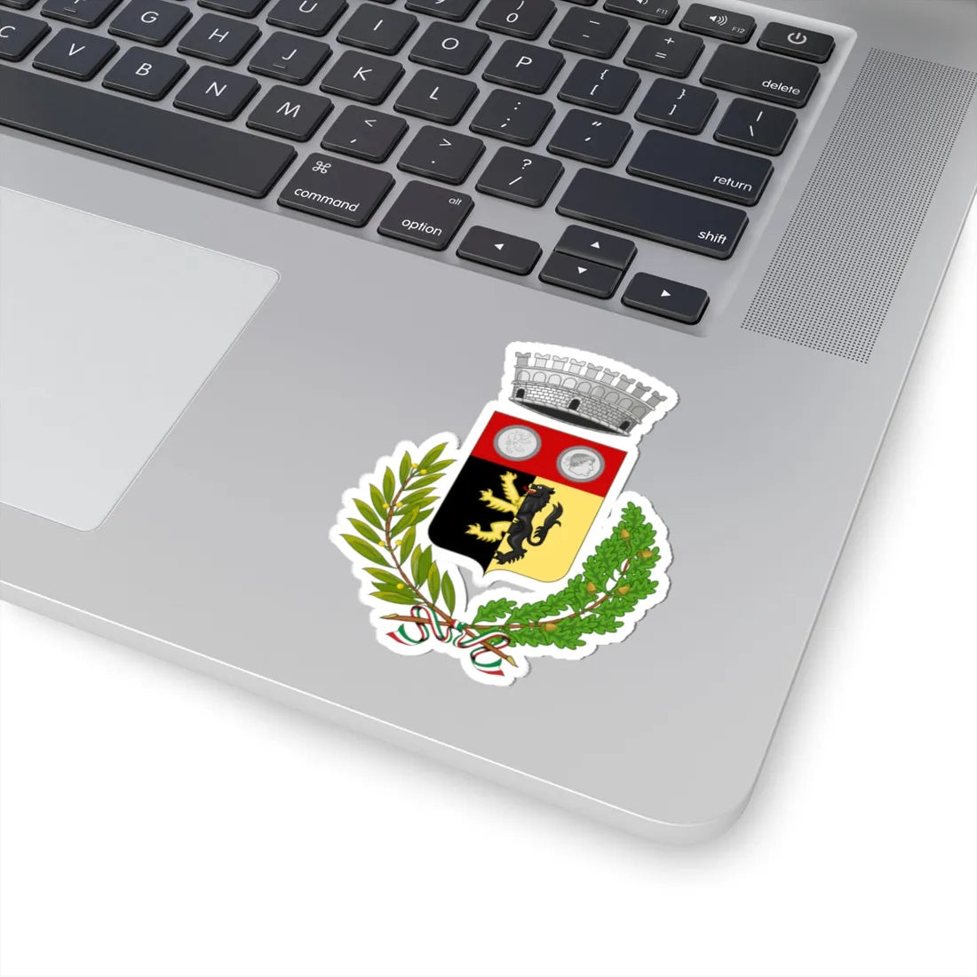 Jovençan-Stemma (Italy) (Coat of Arms) STICKER Vinyl Kiss-Cut Decal - The Sticker Space