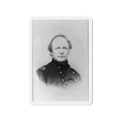 J.R. Slack, Head-And-Shoulders Portrait, Facing Right (U.S. Civil War) Refrigerator Magnet 2 Inch Die-Cut - The Sticker Space