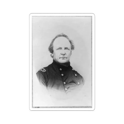 J.R. Slack, Head-and-Shoulders Portrait, Facing Right (U.S. Civil War) STICKER Vinyl Kiss-Cut Decal 4 Inch White - The Sticker Space