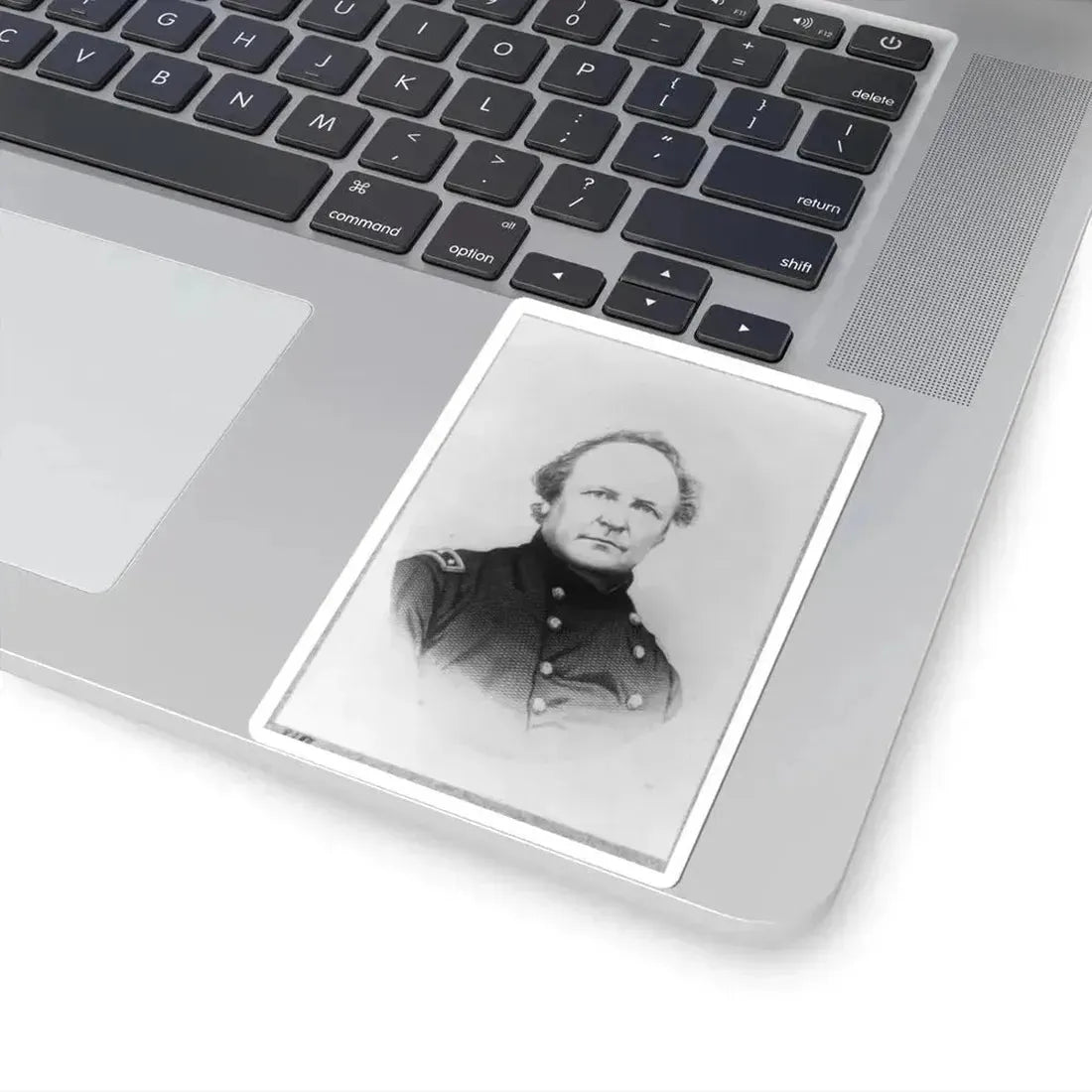 J.R. Slack, Head-and-Shoulders Portrait, Facing Right (U.S. Civil War) STICKER Vinyl Kiss-Cut Decal - The Sticker Space