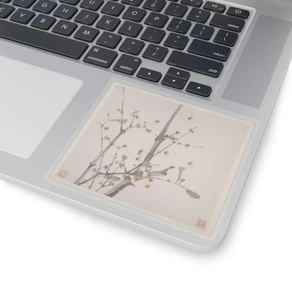 Ju Lian - Insects and Flowers - dated 1865 v1 - STICKER Vinyl Kiss-Cut Decal