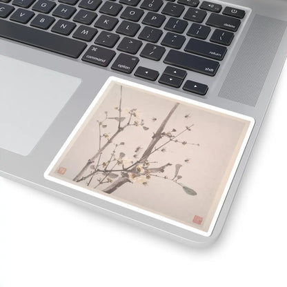 Ju Lian - Insects and Flowers - dated 1865 v1 - STICKER Vinyl Kiss-Cut Decal