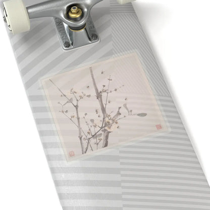 Ju Lian - Insects and Flowers - dated 1865 v1 - STICKER Vinyl Kiss-Cut Decal