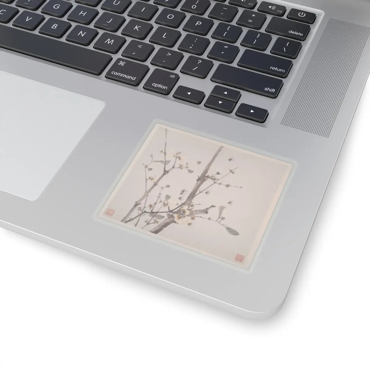 Ju Lian - Insects and Flowers - dated 1865 v1 - STICKER Vinyl Kiss-Cut Decal