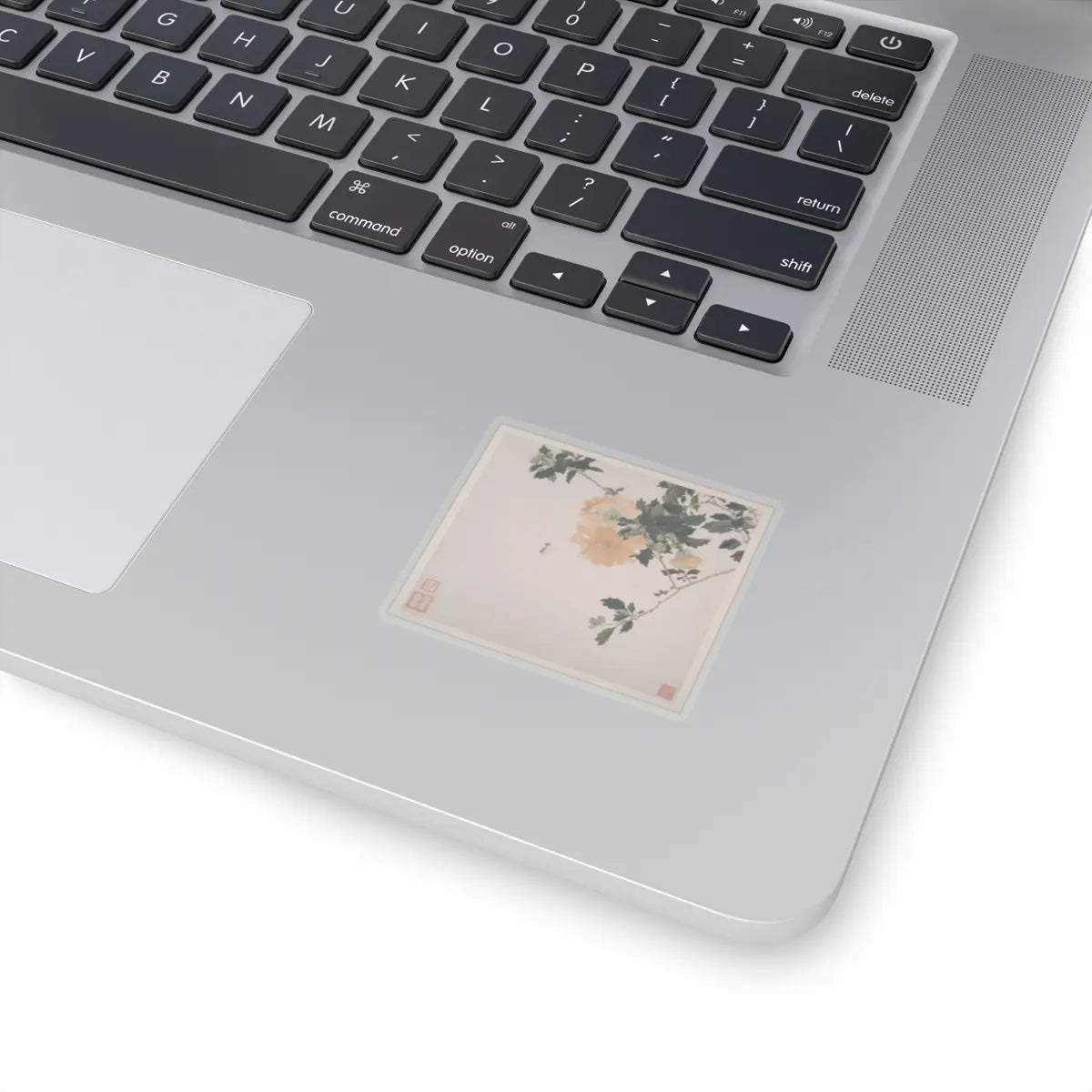 Ju Lian - Insects and Flowers - dated 1865 v3 - STICKER Vinyl Kiss-Cut Decal