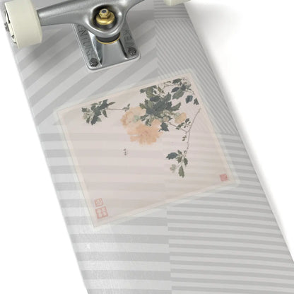 Ju Lian - Insects and Flowers - dated 1865 v3 - STICKER Vinyl Kiss-Cut Decal