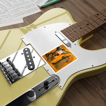SKU:99659188685528589253 Sticker types:White Shape:Die-Cut Sizes:4" × 4"