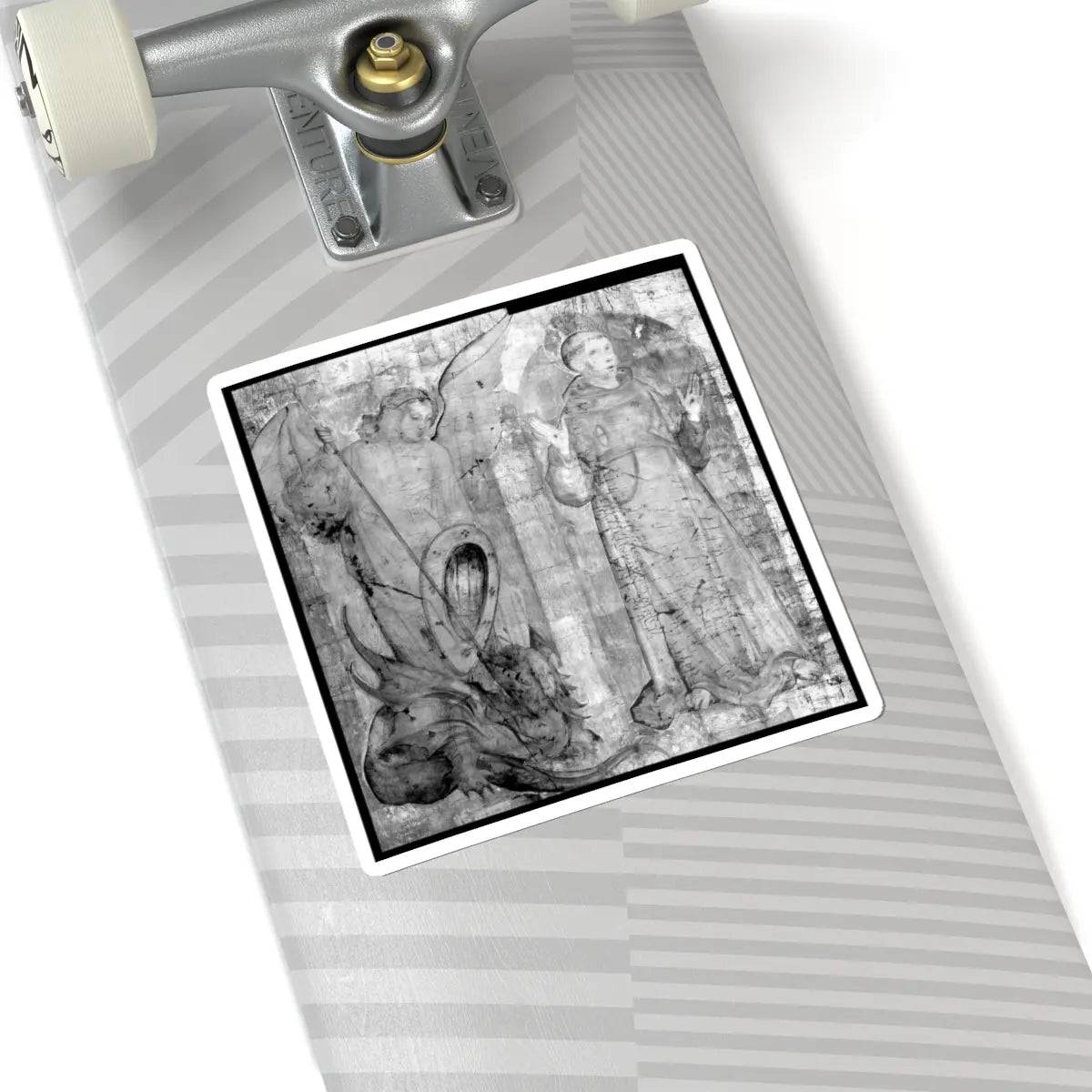 SKU:TSS-STICK-JND-6X6-13 Sizes:6" × 6" Types:White