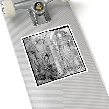 SKU:TSS-STICK-JND-6X6-13 Sizes:6" × 6" Types:White