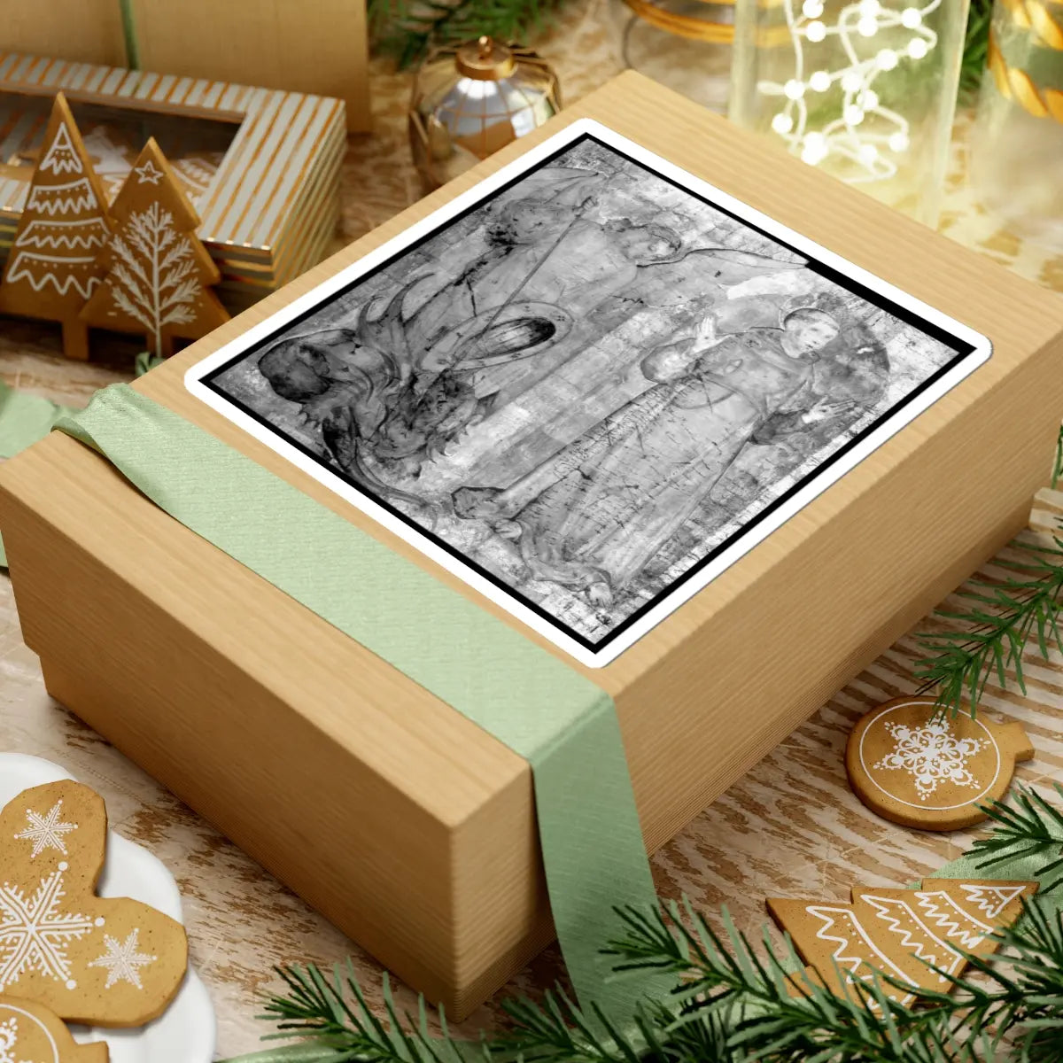 SKU:TSS-STICK-JND-6X6-13 Sizes:6" × 6" Types:White