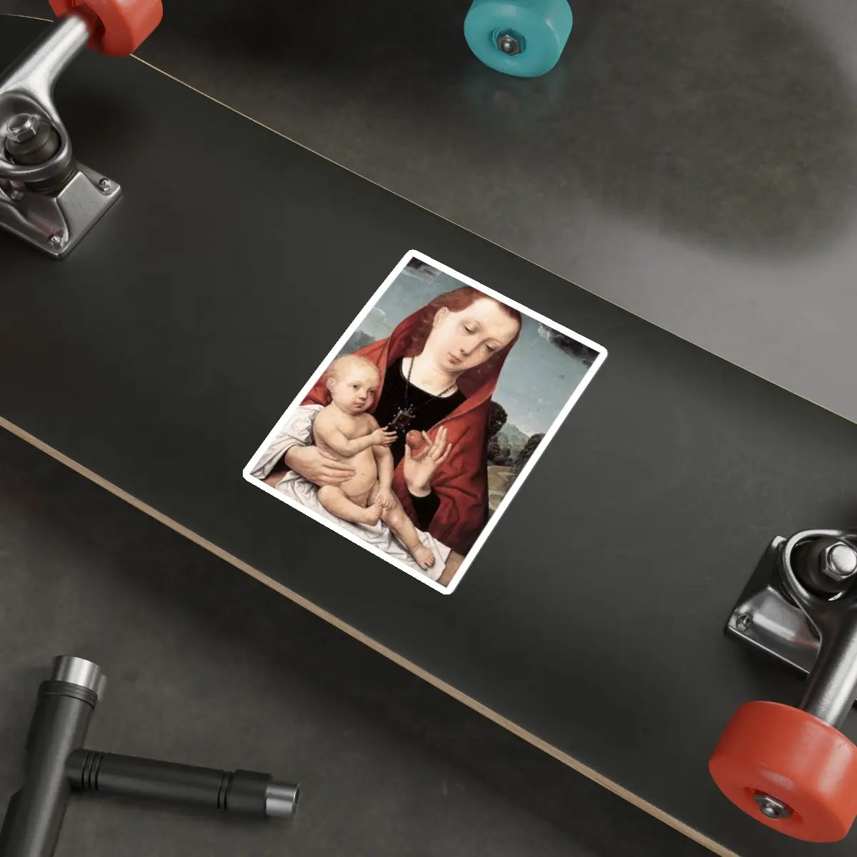 SKU:31477112087431959382 Sticker types:White Shape:Die-Cut Sizes:5" × 5"