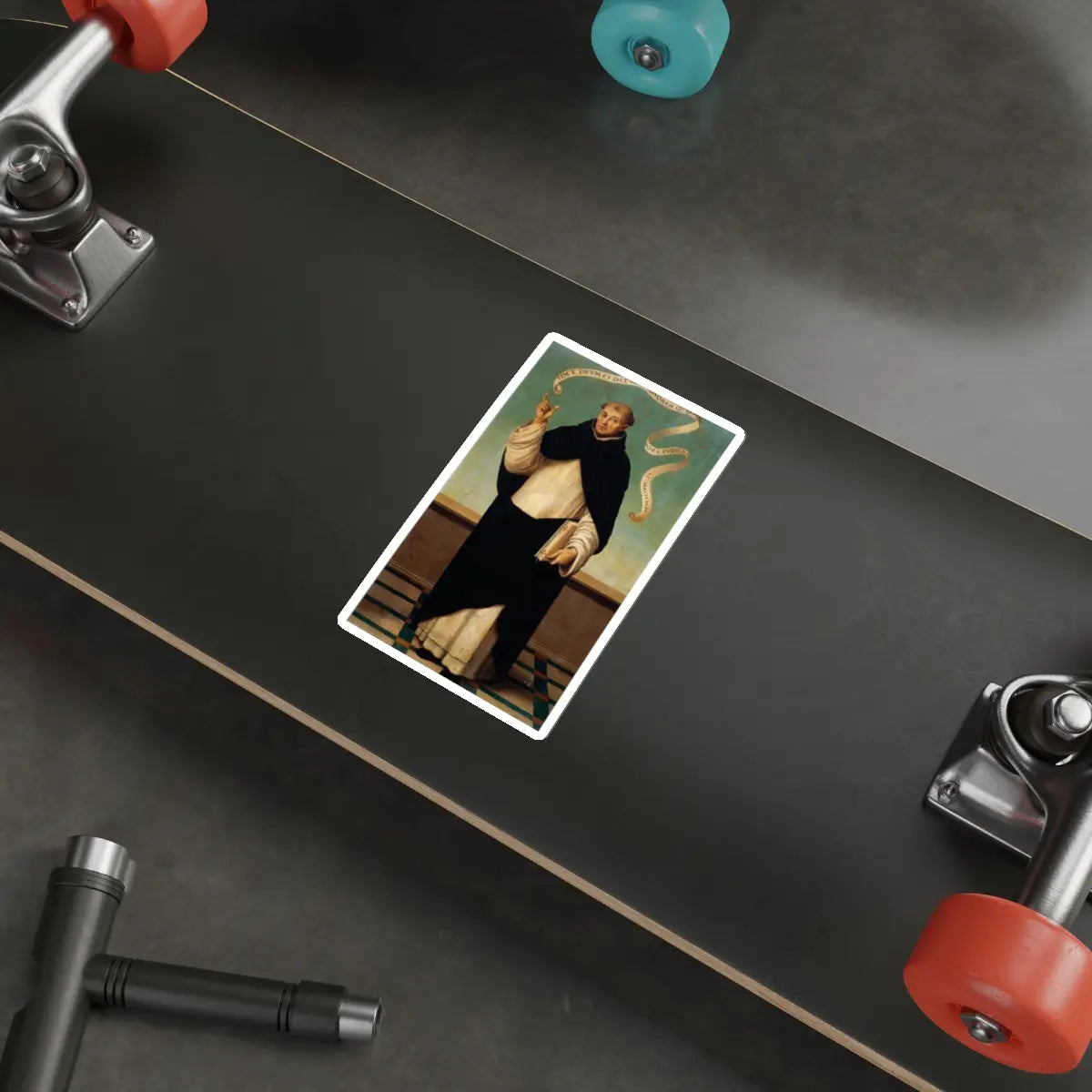SKU:17091450261552895263 Sticker types:White Shape:Die-Cut Sizes:5" × 5"