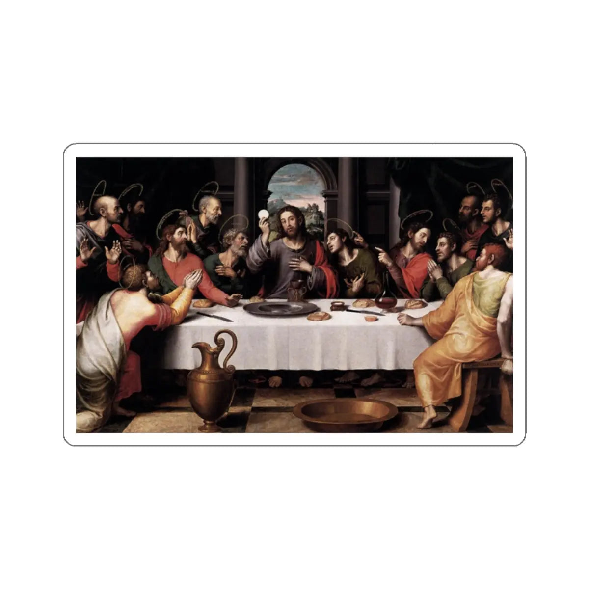 SKU:58523763869791994236 Sticker types:White Shape:Die-Cut Sizes:2" × 2"